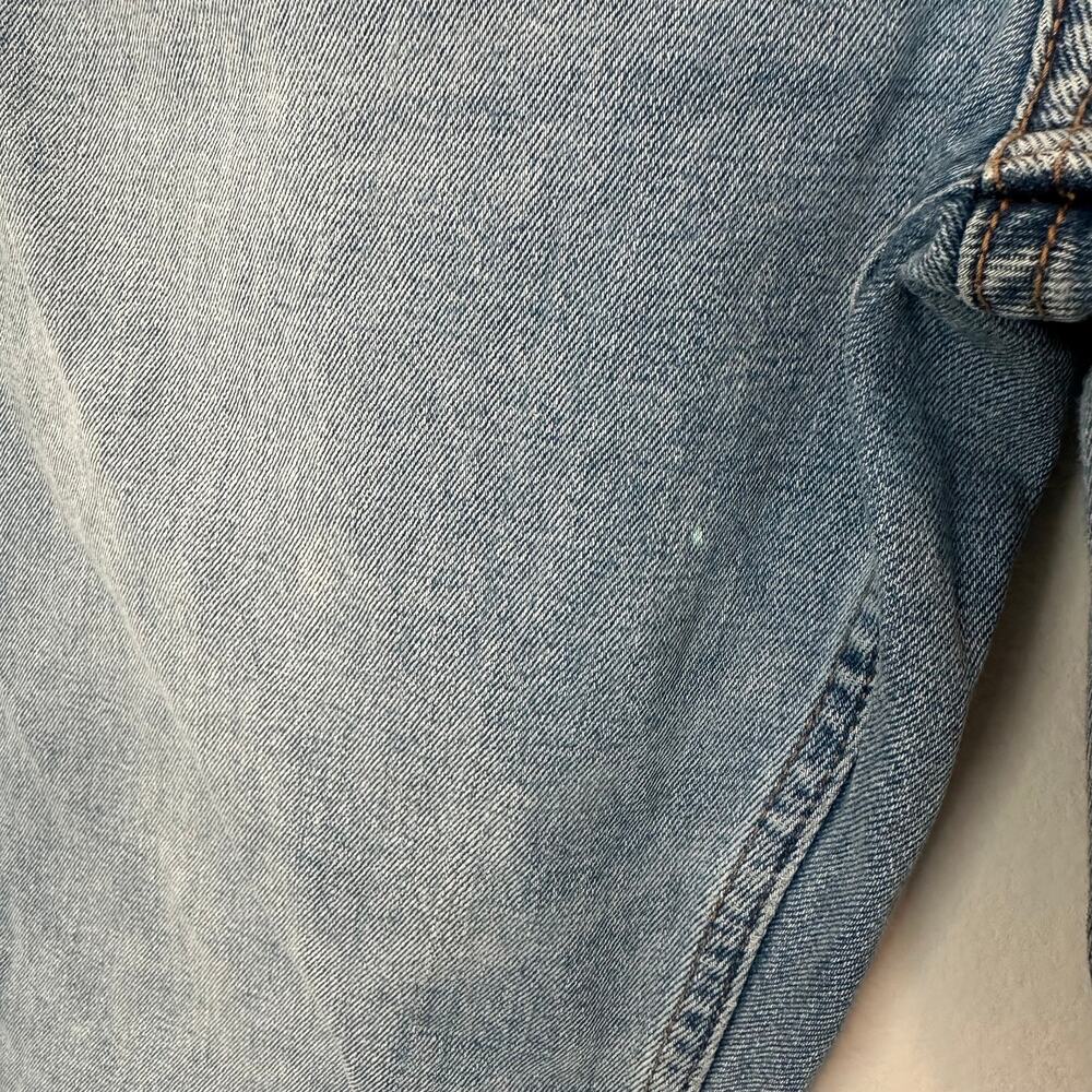 Abercrombie & Fitch Curve Love Ultra High Rise Ankle Straight jeans 27 / 4 short - Picture 6 of 6